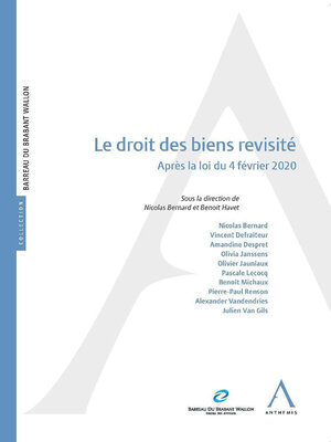 cover image of Le droit des biens revisité